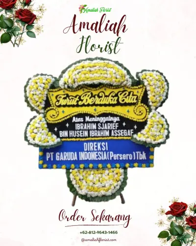 Papan Bunga Duka di Pesurungan Kidul